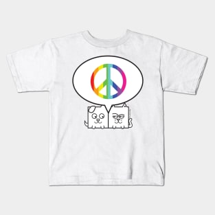 Lucky+Loni Peace Kids T-Shirt